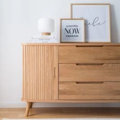 Mørteens Buffet Hanck - Partiellement en chêne massif -Meubles de salle à manger Soldes Magasin 1000218269 210312 08415400002 DETAILS P000000001000218269