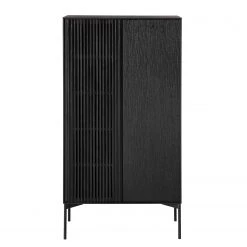 Studio Copenhagen Buffet haut Dowland - Placage en bois véritable - Chêne / Noir -Meubles de salle à manger Soldes Magasin 1000218356 210303 06475300003 DETAILS P000000001000218356