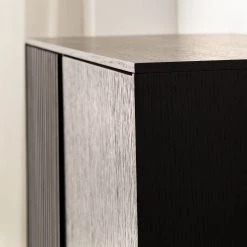 Studio Copenhagen Buffet haut Dowland - Placage en bois véritable - Chêne / Noir -Meubles de salle à manger Soldes Magasin 1000218356 210311 08052700016 DETAILS P000000001000218356