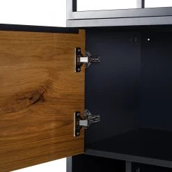 Red Living Armoire Barview II - Placage en chêne - Chêne / Anthracite -Meubles de salle à manger Soldes Magasin 1000218359 210325 11334900008 DETAILS P000000001000218359