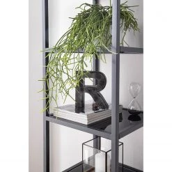 Red Living Étagère Barview - Placage en chêne - Chêne / Anthracite -Meubles de salle à manger Soldes Magasin 1000218360 210413 12580300012 DETAILS P000000001000218360