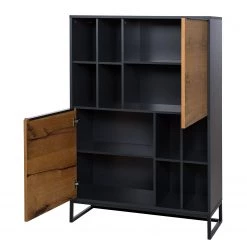 Red Living Buffet haut Barview - Placage en chêne - Chêne / Anthracite -Meubles de salle à manger Soldes Magasin 1000218365 210319 11334900022 DETAILS P000000001000218365