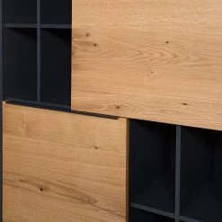 Red Living Buffet haut Barview - Placage en chêne - Chêne / Anthracite -Meubles de salle à manger Soldes Magasin 1000218365 210319 11334900032 DETAILS P000000001000218365