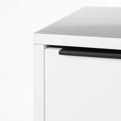 Fredriks Buffet White Hall II - Blanc mat / Noir -Meubles de salle à manger Soldes Magasin 1000218367 210420 13410400011 DETAILS P000000001000218367