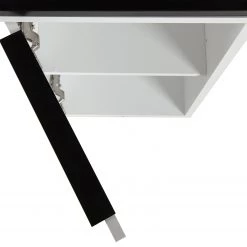 Fredriks Étagère White Hall - Blanc mat / Noir -Meubles de salle à manger Soldes Magasin 1000218374 210121 14233900007 DETAILS P000000001000218374