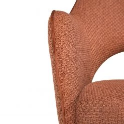 Fredriks Chaise à accoudoirs Tustin - Tissu / Métal - Marron rouille / Noir mat 45 Fredriks Chaise à accoudoirs Tustin - Tissu / Métal - Marron rouille / Noir mat -Meubles de salle à manger Soldes Magasin 1000218415 210303 08151400011 DETAILS P000000001000218415