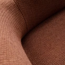 Fredriks Chaise à accoudoirs Tustin - Tissu / Métal - Marron rouille / Noir mat 31 Fredriks Chaise à accoudoirs Tustin - Tissu / Métal - Marron rouille / Noir mat -Meubles de salle à manger Soldes Magasin 1000218415 210311 12215300004 DETAILS P000000001000218415