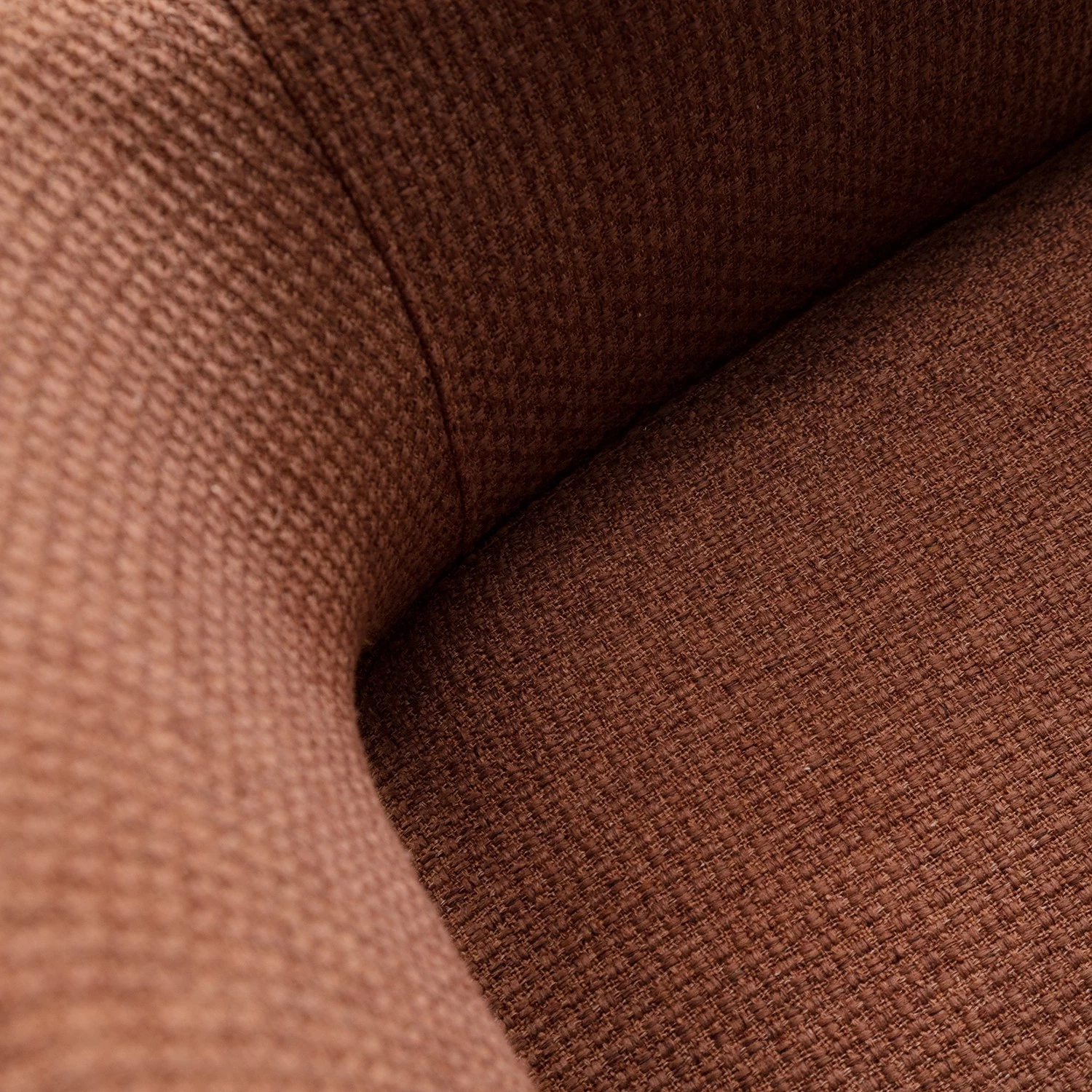 Fredriks Chaise à accoudoirs Tustin - Tissu / Métal - Marron rouille / Noir mat 9 Fredriks Chaise à accoudoirs Tustin - Tissu / Métal - Marron rouille / Noir mat – Image 9