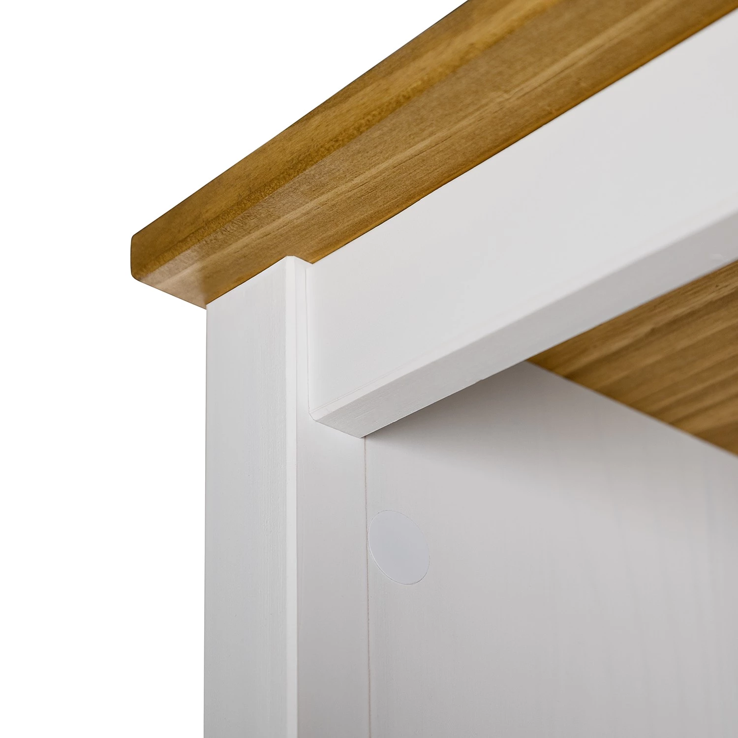 Maison Belfort Étagère Rivery II - Pin massif - Blanc - Largeur : 45 cm 6 Maison Belfort Étagère Rivery II - Pin massif - Blanc - Largeur : 45 cm – Image 6