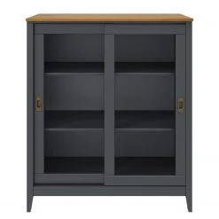 Maison Belfort Buffet Rivery IV - Pin massif - Anthracite -Meubles de salle à manger Soldes Magasin 1000218453 210128 06195100105 DETAILS P000000001000218453