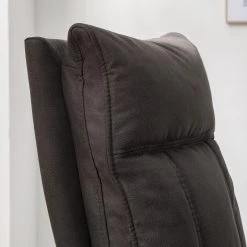 Fredriks Chaises cantilever Crowan(lot de 2) - Microfibre / Acier inoxydable - Gris vintage -Meubles de salle à manger Soldes Magasin 1000218550 210311 11465600009 DETAILS P000000001000218550