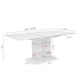 Mooved Table Halangan - Imitation chêne de Sanremo 11 Mooved Table Halangan - Imitation chêne de Sanremo -Meubles de salle à manger Soldes Magasin 1000218726 200714 11160800054 SKETCH DETAILS P000000001000218726 sketch
