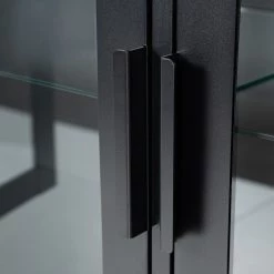 Ars manufacti Buffet Kayys - Verre / Métal - Noir 35 Ars manufacti Buffet Kayys - Verre / Métal - Noir -Meubles de salle à manger Soldes Magasin 1000219025 210330 15113400030 DETAILS P000000001000219025