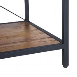 Ars manufacti Étagère Grasby I - Pin recyclé / Métal - Pin foncé / Noir -Meubles de salle à manger Soldes Magasin 1000219219 220303 055 DETAILS P000000001000219219