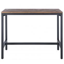 Ars manufacti Table haute Grasby II - Pin recyclé / Métal - Pin foncé / Noir -Meubles de salle à manger Soldes Magasin 1000219243 220303 030 DETAILS P000000001000219243