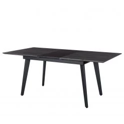 Ars manufacti Table Mannford - Imitation chêne de tourbière / Noir mat - Largeur : 140 cm -Meubles de salle à manger Soldes Magasin 1000219290 210302 13214200004 DETAILS P000000001000219290