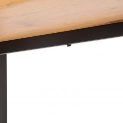 Ars manufacti Table Broomley - Métal - Imitation chêne / Noir mat -Meubles de salle à manger Soldes Magasin 1000219294 210302 16572200010 DETAILS P000000001000219294