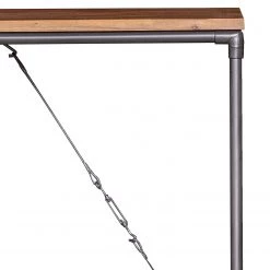 Ars manufacti Table haute Atelier - Acacia massif / Métal - Acacia / Anthracite -Meubles de salle à manger Soldes Magasin 1000219438 201028 06272100027 DETAILS P000000001000219438