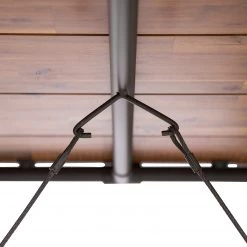 Ars manufacti Table haute Atelier - Acacia massif / Métal - Acacia / Anthracite -Meubles de salle à manger Soldes Magasin 1000219438 210628 08243500004 DETAILS P000000001000219438