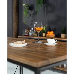 Ars manufacti Table haute Atelier - Acacia massif / Métal - Acacia / Anthracite -Meubles de salle à manger Soldes Magasin 1000219438 220210 022 MOOD DETAILS P000000001000219438 mood