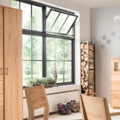 Red Living Rangement pour bois de chauffage Huntley - Métal - Noir vintage -Meubles de salle à manger Soldes Magasin 1000219504 200724 06293500053 MOOD DETAILS P000000001000219504 mood