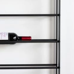 Loftscape Étagère à vin Custer - Métal - Noir -Meubles de salle à manger Soldes Magasin 1000219551 200724 06295500239 DETAILS P000000001000219551