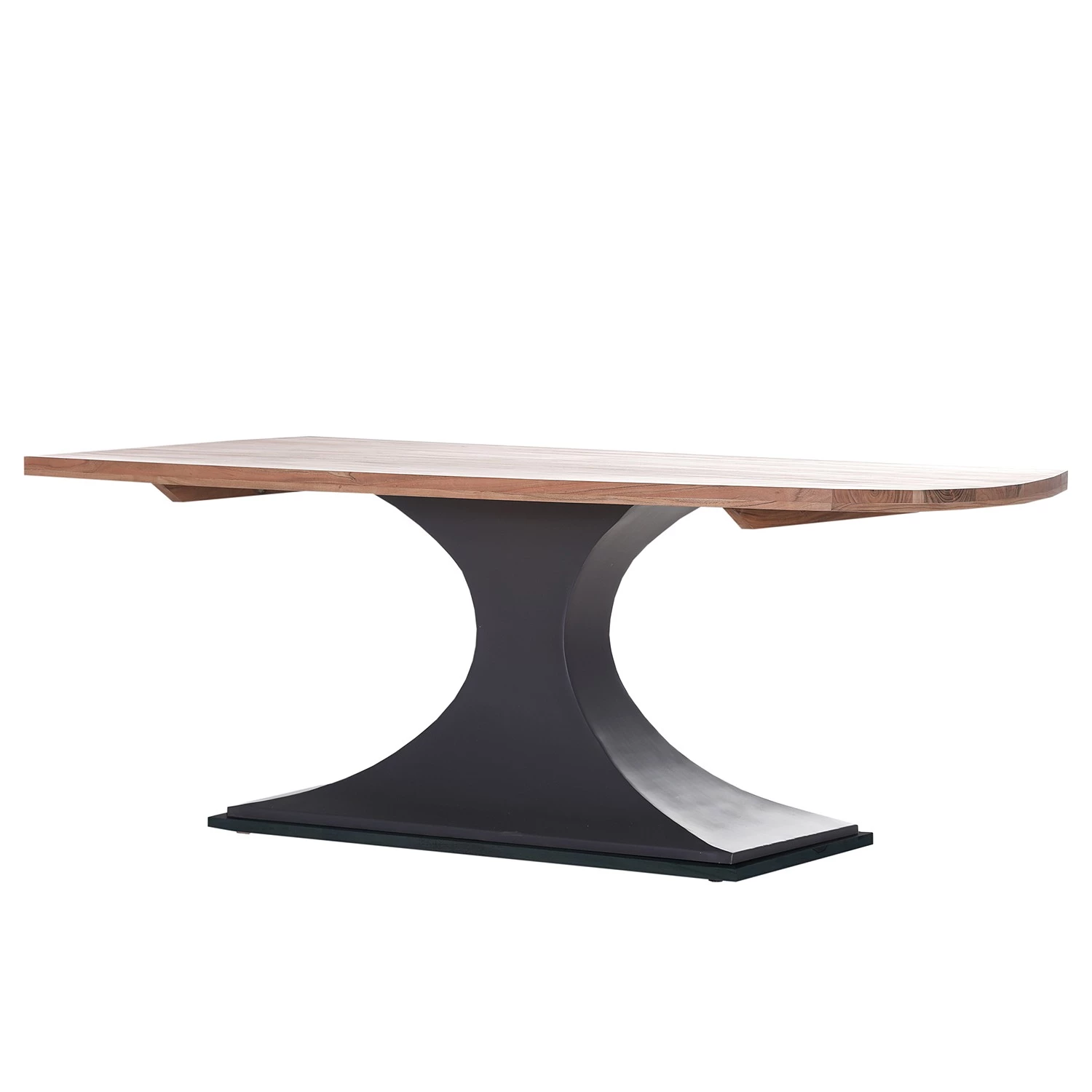 Loftscape Table Trenary - Partiellement en acacia massif - Acacia / Anthracite 1 Loftscape Table Trenary - Partiellement en acacia massif - Acacia / Anthracite