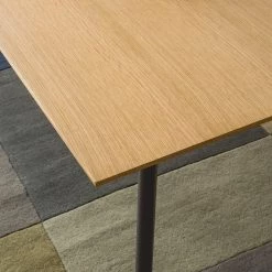 Studio Copenhagen Table Danica - Placage en bois véritable - Gris foncé mat / Frêne -Meubles de salle à manger Soldes Magasin 1000220427 201113 13030100006 DETAILS P000000001000220427