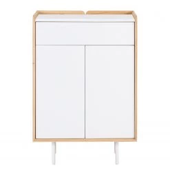 Studio Copenhagen Commode Noovi - Partiellement en chêne sauvage massif - Blanc / Chêne sauvage -Meubles de salle à manger Soldes Magasin 1000220567 200820 08050800005 DETAILS P000000001000220567