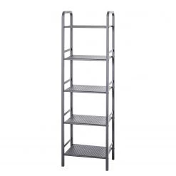 Loftscape Étagère Rumford - Métal - Gris - Hauteur : 137 cm