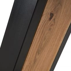 Ars manufacti Table Pensol - Acacia massif / Fer - Acacia / Noir -Meubles de salle à manger Soldes Magasin 1000222306 210420 14451900016 DETAILS P000000001000222306