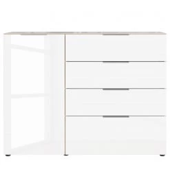 Germania Buffet Oakland I - Blanc / Imitation chêne de Navarre -Meubles de salle à manger Soldes Magasin 1000223286 200826 06242700077 DETAILS P000000001000223286