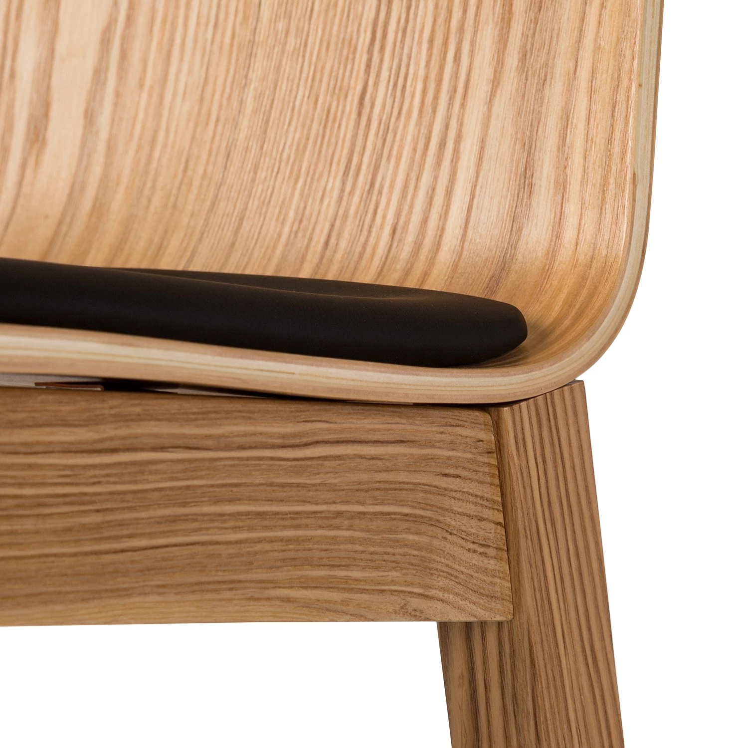 Ars Natura Chaises de bar Tunley (lot de 2) - Imitation cuir / Frêne massif - Beige 19 Ars Natura Chaises de bar Tunley (lot de 2) - Imitation cuir / Frêne massif - Beige – Image 19