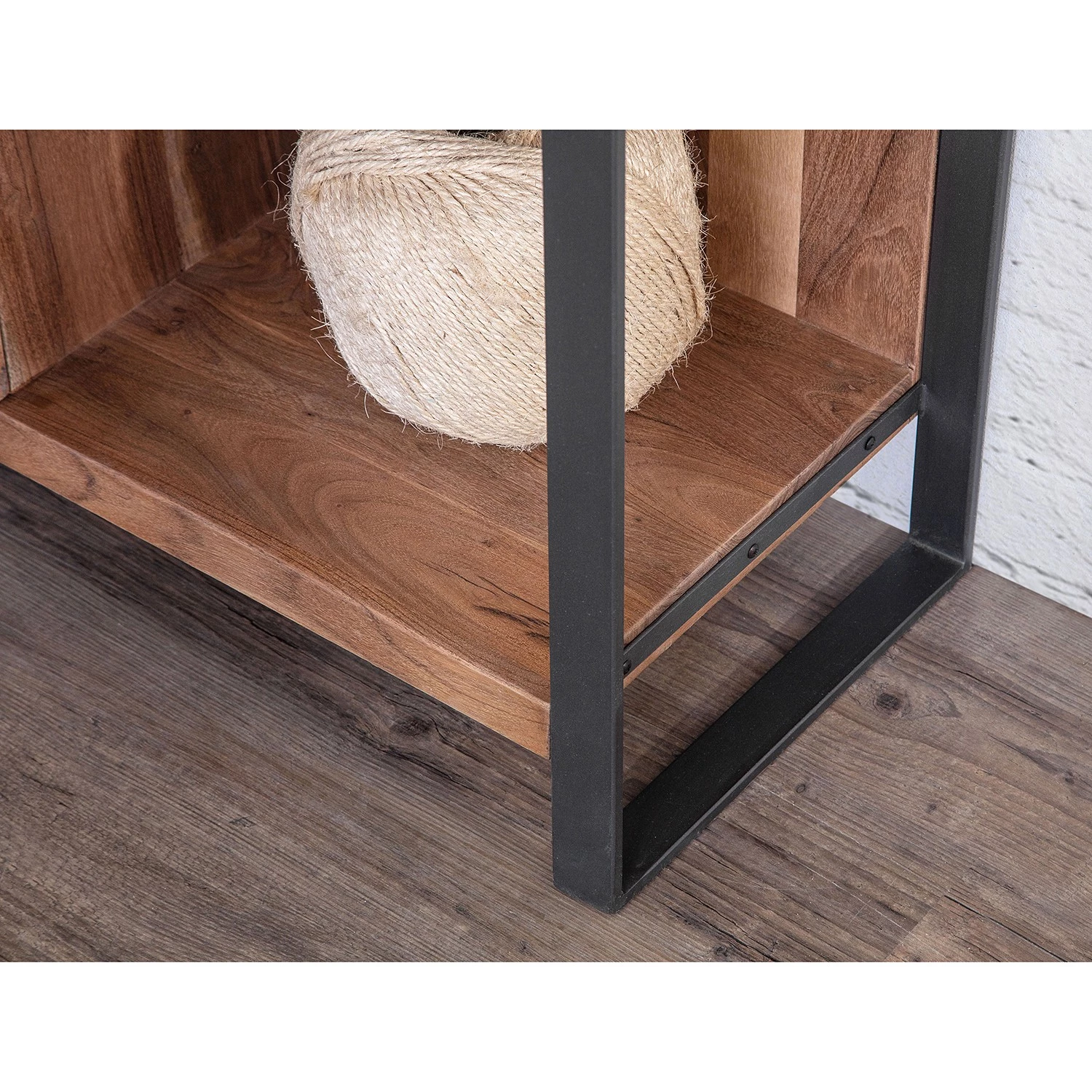 Ars manufacti Buffet haut Leyma - Rotin / Acacia massif - Acacia / Anthracite 6 Ars manufacti Buffet haut Leyma - Rotin / Acacia massif - Acacia / Anthracite – Image 6