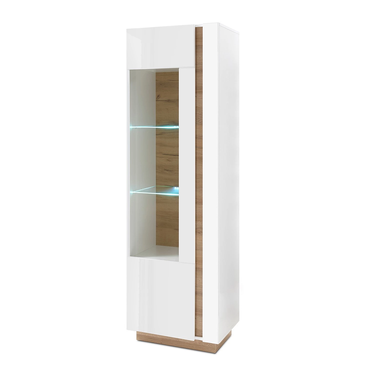 Loftscape Vitrine Cailla - Blanc brillant 1 Loftscape Vitrine Cailla - Blanc brillant