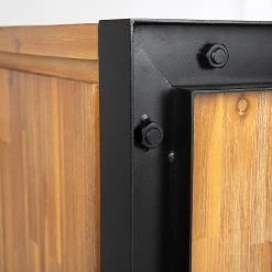 Ars manufacti Buffet Urban Industry I - Partiellement en acacia massif / Métal - Acacia / Noir 34 Ars manufacti Buffet Urban Industry I - Partiellement en acacia massif / Métal - Acacia / Noir -Meubles de salle à manger Soldes Magasin 1000224201 210908 15541900007 DETAILS P000000001000224201