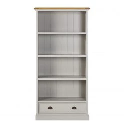 Maison Belfort Étagère Lavalle - Partiellement en pin massif - Pin / Gris clair -Meubles de salle à manger Soldes Magasin 1000224204 210623 13275600017 DETAILS P000000001000224204