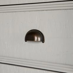 Maison Belfort Étagère Lavalle - Partiellement en pin massif - Pin / Gris clair -Meubles de salle à manger Soldes Magasin 1000224204 210623 13275600019 DETAILS P000000001000224204