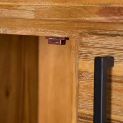 Ars manufacti Buffet haut Urban Industry I - Partiellement en acacia massif / Métal - Acacia / Noir 30 Ars manufacti Buffet haut Urban Industry I - Partiellement en acacia massif / Métal - Acacia / Noir -Meubles de salle à manger Soldes Magasin 1000224212 220729 060 DETAILS P000000001000224212