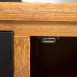 Ars manufacti Buffet Urban Industry IV - Partiellement en acacia massif / Métal - Acacia / Noir -Meubles de salle à manger Soldes Magasin 1000224216 210908 15542000029 DETAILS P000000001000224216