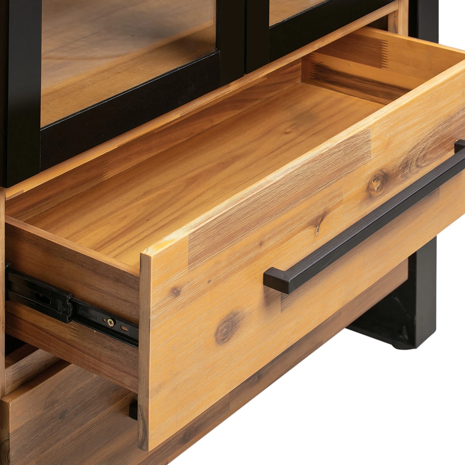 Ars manufacti Vitrine Urban Industry - Partiellement en acacia massif / Métal - Acacia / Noir 4 Ars manufacti Vitrine Urban Industry - Partiellement en acacia massif / Métal - Acacia / Noir – Image 4