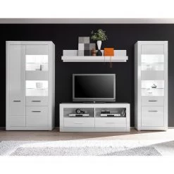 Loftscape Vitrine Bricktown I - Blanc brillant / Blanc mat -Meubles de salle à manger Soldes Magasin 1000224388 200904 12212100047 MOOD DETAILS P000000001000224388 mood