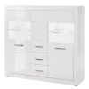 Loftscape Buffet haut Bricktown V - Blanc brillant / Blanc mat