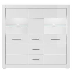 Loftscape Buffet haut Bricktown V - Blanc brillant / Blanc mat 7 Loftscape Buffet haut Bricktown V - Blanc brillant / Blanc mat -Meubles de salle à manger Soldes Magasin 1000224402 200904 12222900083 DETAILS P000000001000224402