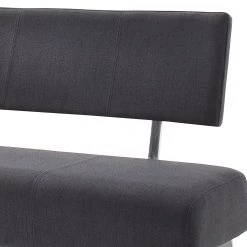Fredriks Banquette Oxhill - maille fin / Acier - Anthracite / Chrome -Meubles de salle à manger Soldes Magasin 1000224872 201016 12354800107 DETAILS P000000001000224872