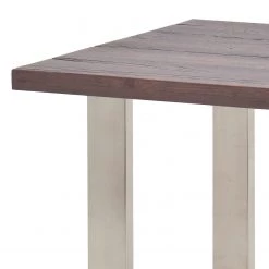 Fredriks Table haute Carver - Chêne érodé - 160 x 100 cm - Argenté -Meubles de salle à manger Soldes Magasin 1000224877 201016 12362900140 DETAILS P000000001000224877