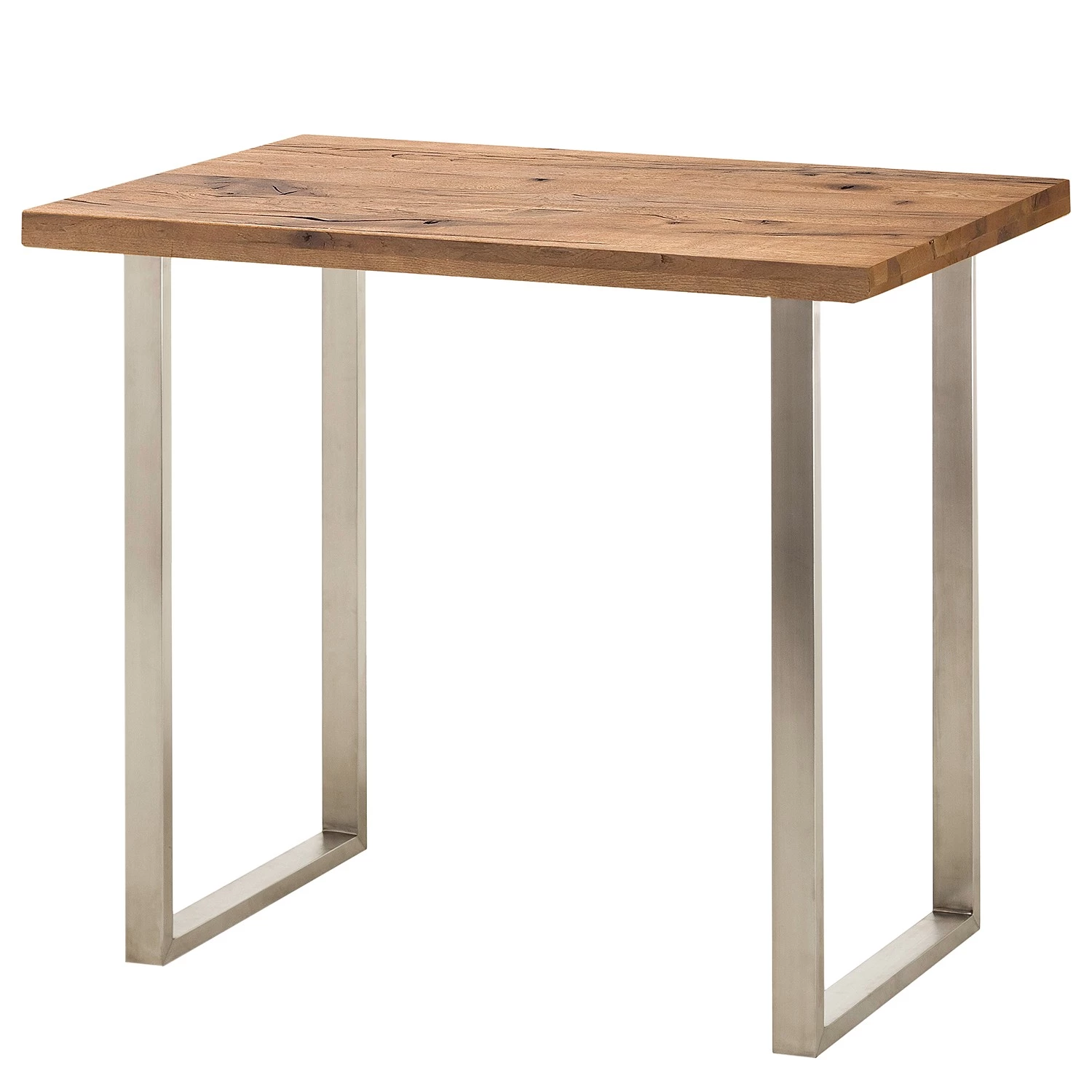 Fredriks Table haute Carver - Imitation chêne de Bassano - 120 x 80 cm - Argenté 1 Fredriks Table haute Carver - Imitation chêne de Bassano - 120 x 80 cm - Argenté