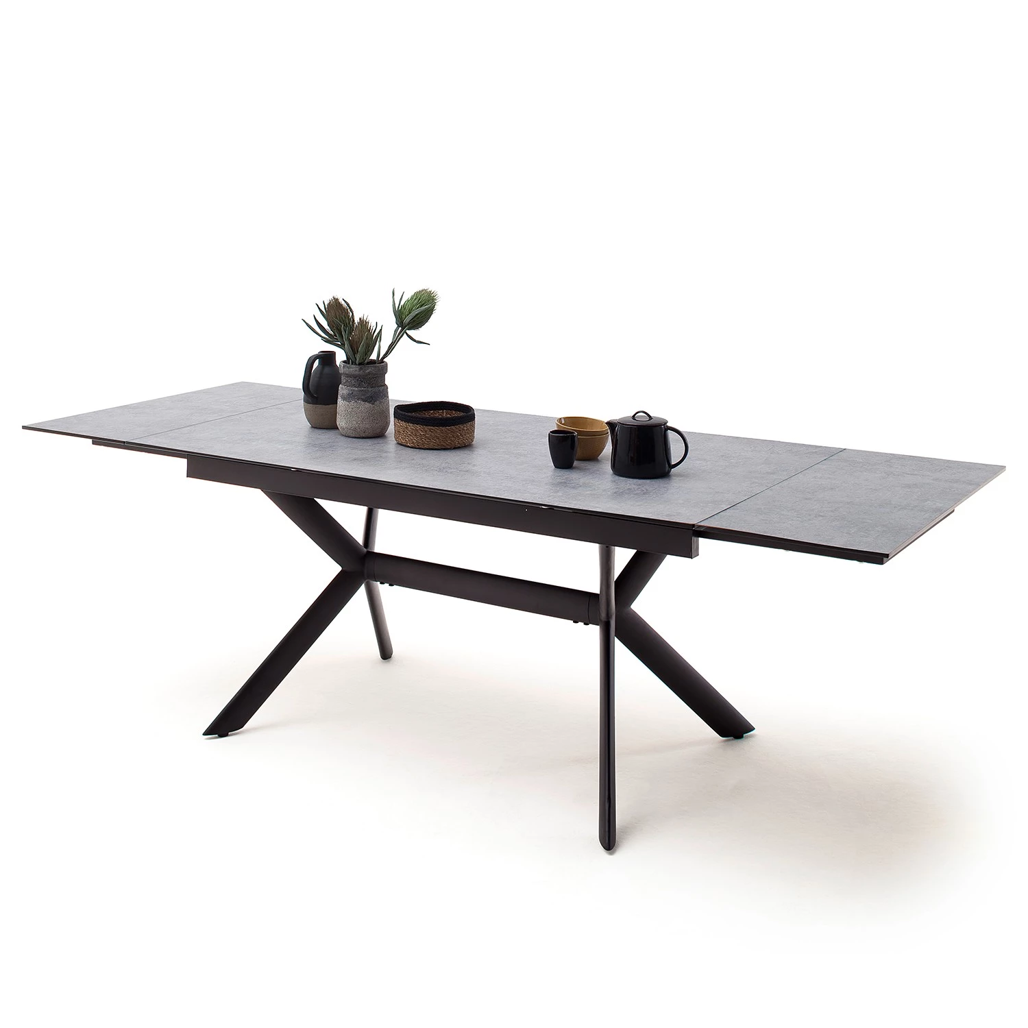 Fredriks Table extensible Saltney - Béton 4 Fredriks Table extensible Saltney - Béton – Image 4