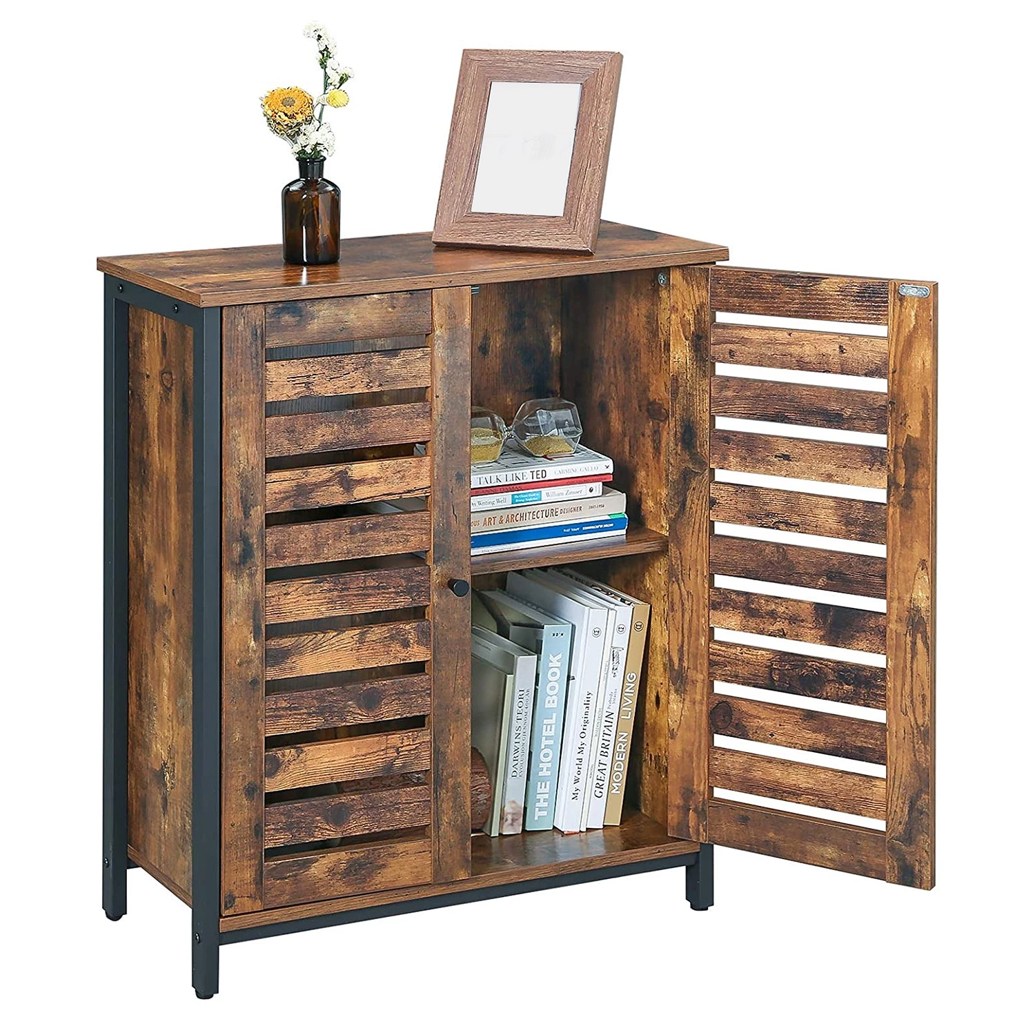 Red Living Buffet Condover II - Marron / Noir 6 Red Living Buffet Condover II - Marron / Noir – Image 6