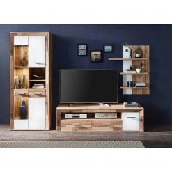 Loftscape Étagère murale Waverly - Blanc / Imitation chêne 5 Loftscape Étagère murale Waverly - Blanc / Imitation chêne -Meubles de salle à manger Soldes Magasin 1000225873 200923 13364500035 MOOD DETAILS P000000001000225873 mood